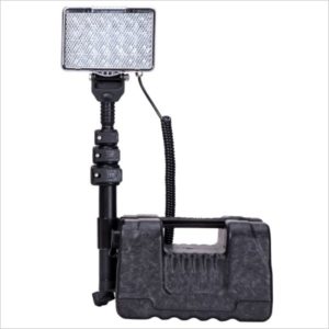 Tour d'éclairage led 72W de chantier rechargeable (2 x 36W) - Eclairage de  chantier pro et projecteur led