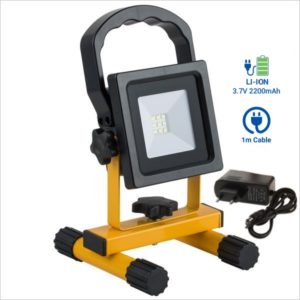 Projecteur de chantier LED sans fil NOVIPRO - 800/1600 lumens - 220x190x75  mm - NOVIPRO