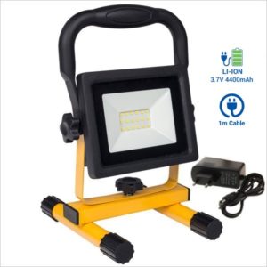 CLY Lampe Chantier 60W Projecteur Led 5200LM 6500K Baladeuse Led