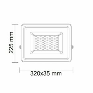 Projecteur LED Rechargeable 100W Projecteur Chantier 120000mAh