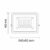 projecteur-led-300w-dimensions